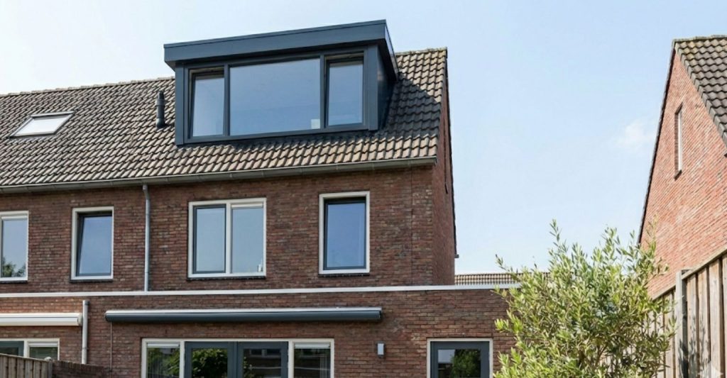 Dakkapel in Kampen - Kunststof dakkapel