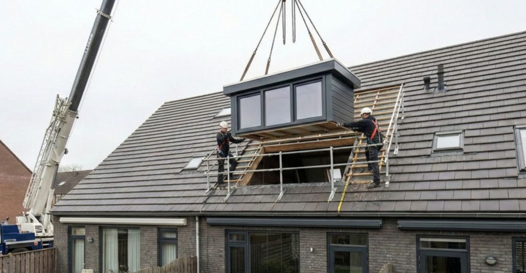 Dakkapel in Kampen - Prefab dakkapel